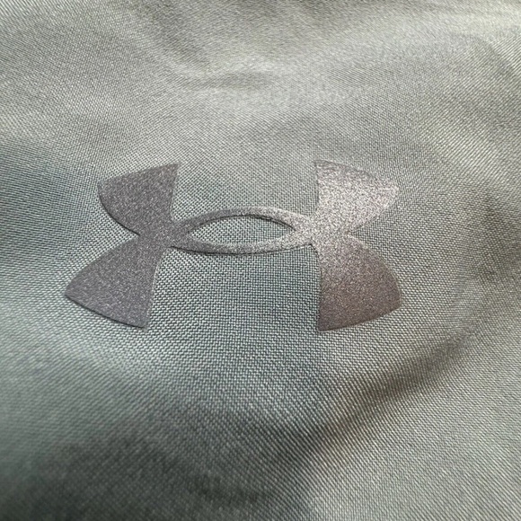 Under Armour Women’s Plus Size 1X Lined Athletic Gym Shorts Baby Blue Logo EUC - Picture 2 of 8
